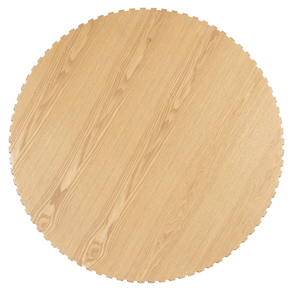 Alfaro Oak Round Coffee Table - Natural