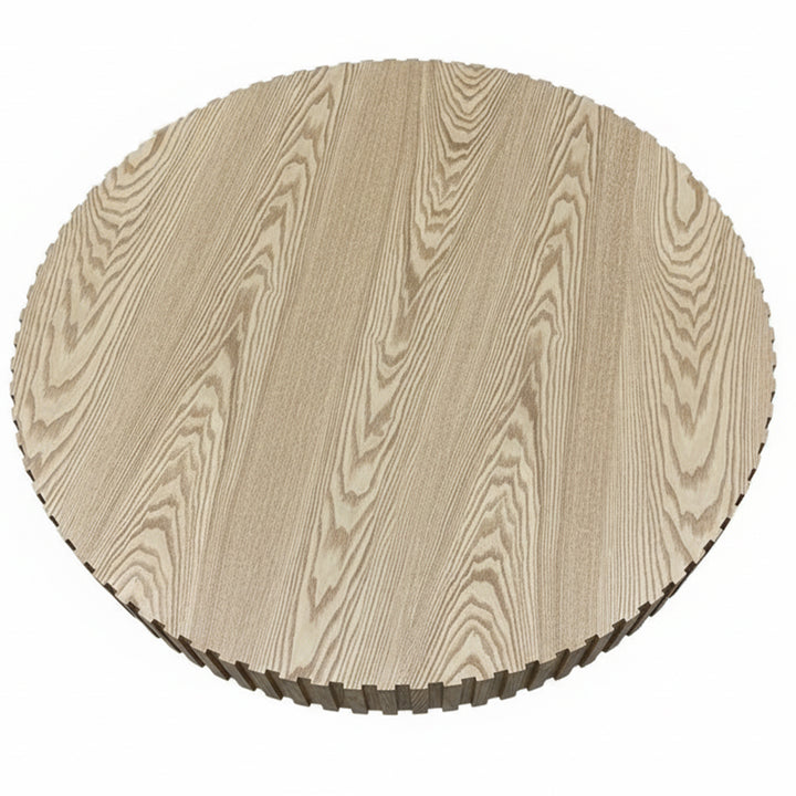Alfaro Oak Round Coffee Table - Natural