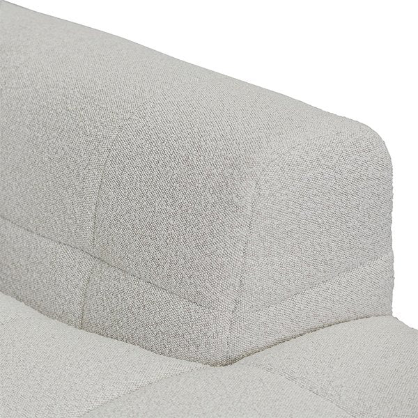 Almira Right Chaise Sofa - Pearl Boucle