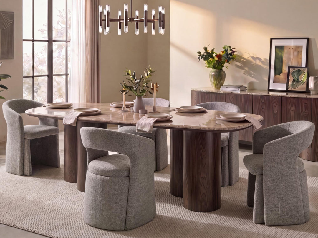 Altona Marble Top Dining Table