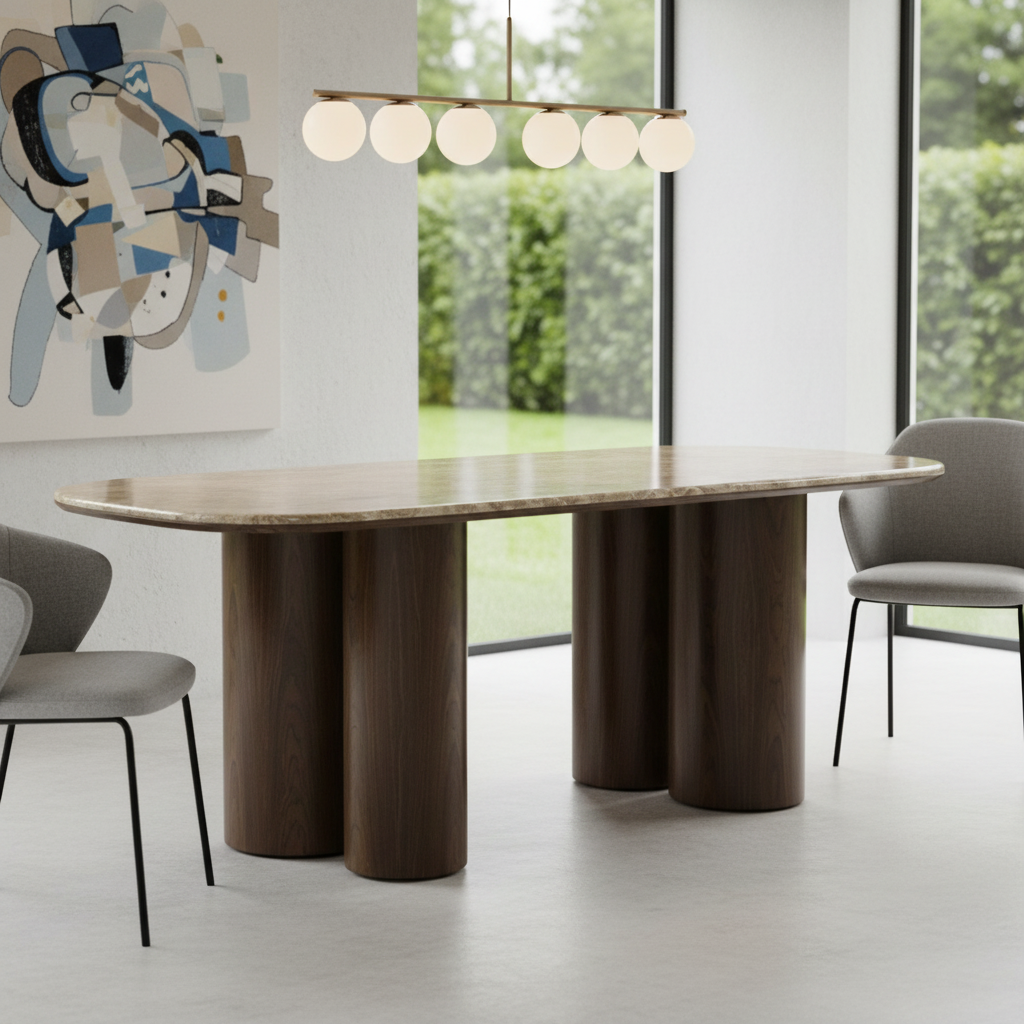 Altona Marble Top Dining Table
