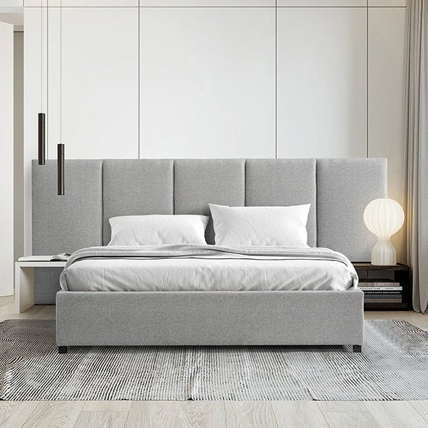 Amado King Bed Frame - Spec Grey