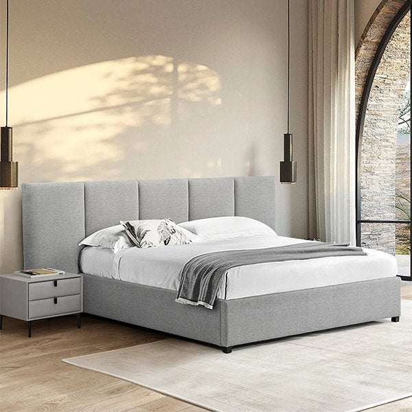 Amado King Bed Frame - Spec Grey