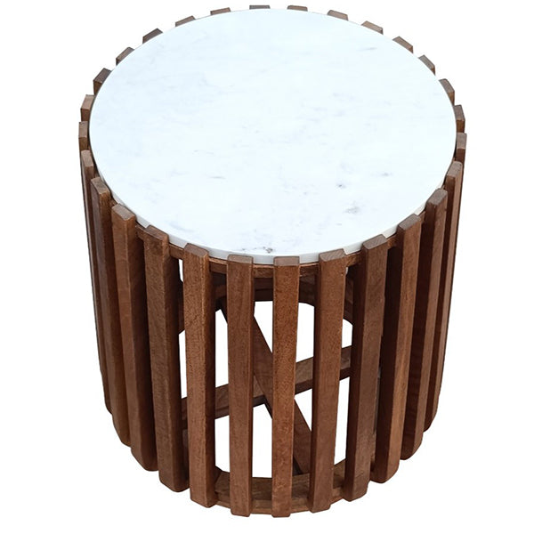 Whitaker Marble Side Table