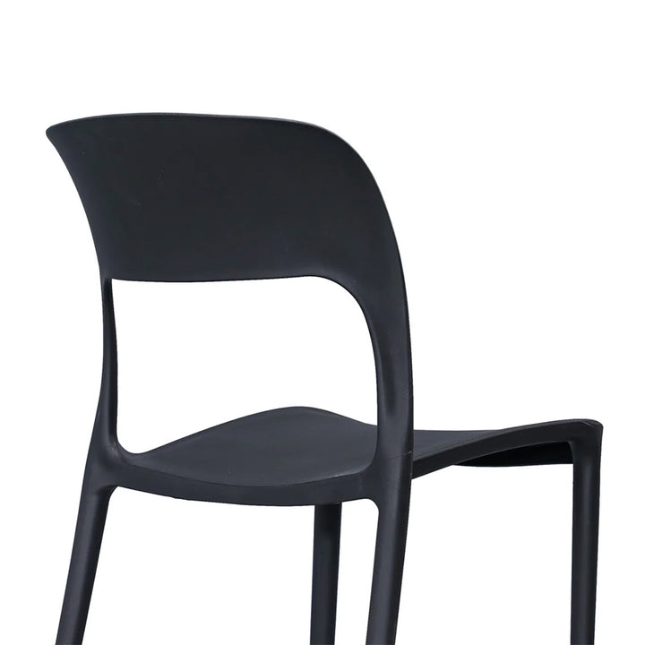 Amanda Outdoor Dining Chair - Black