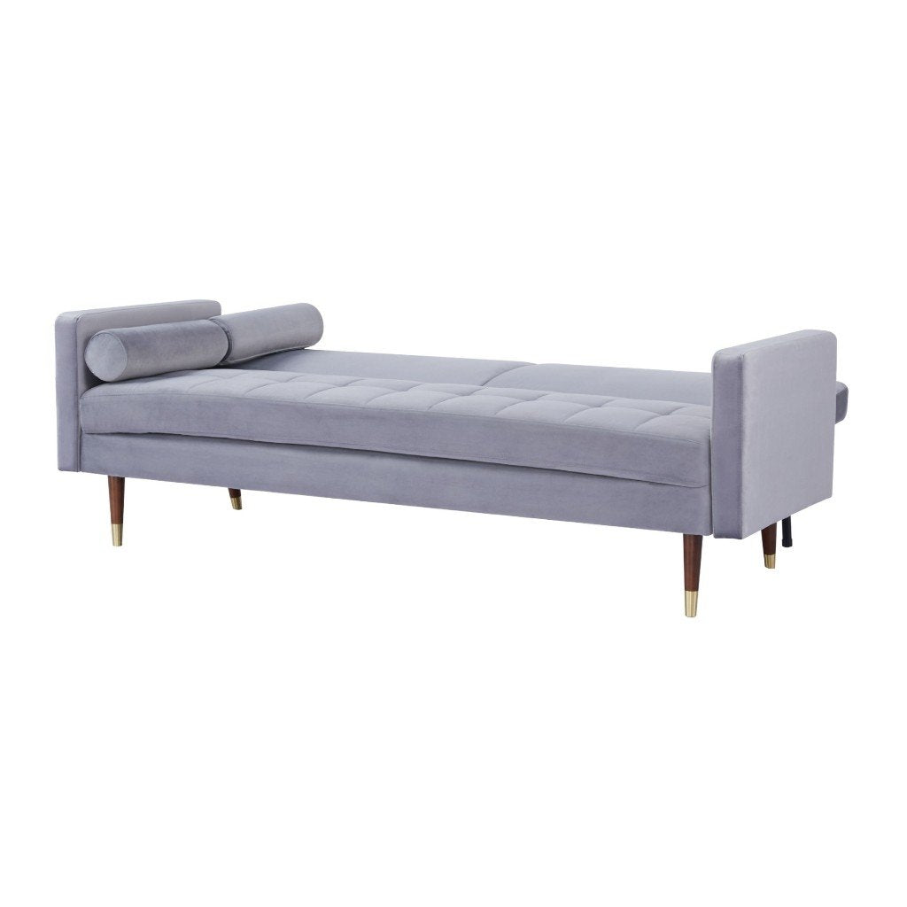 Amelia 3 Seater Fabric Sofa Bed - Grey