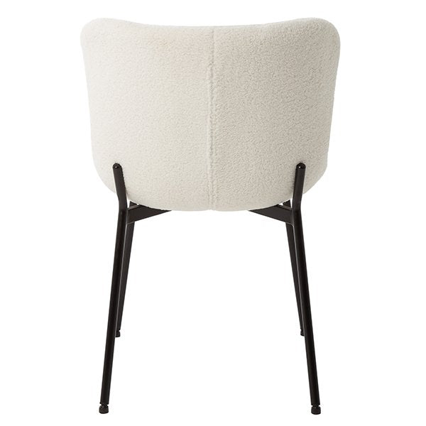 Grafton Boucle Dining Chairs (Set of 2) - White