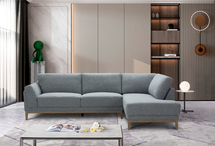 Anderson Fabric Sofa with RHF Chaise