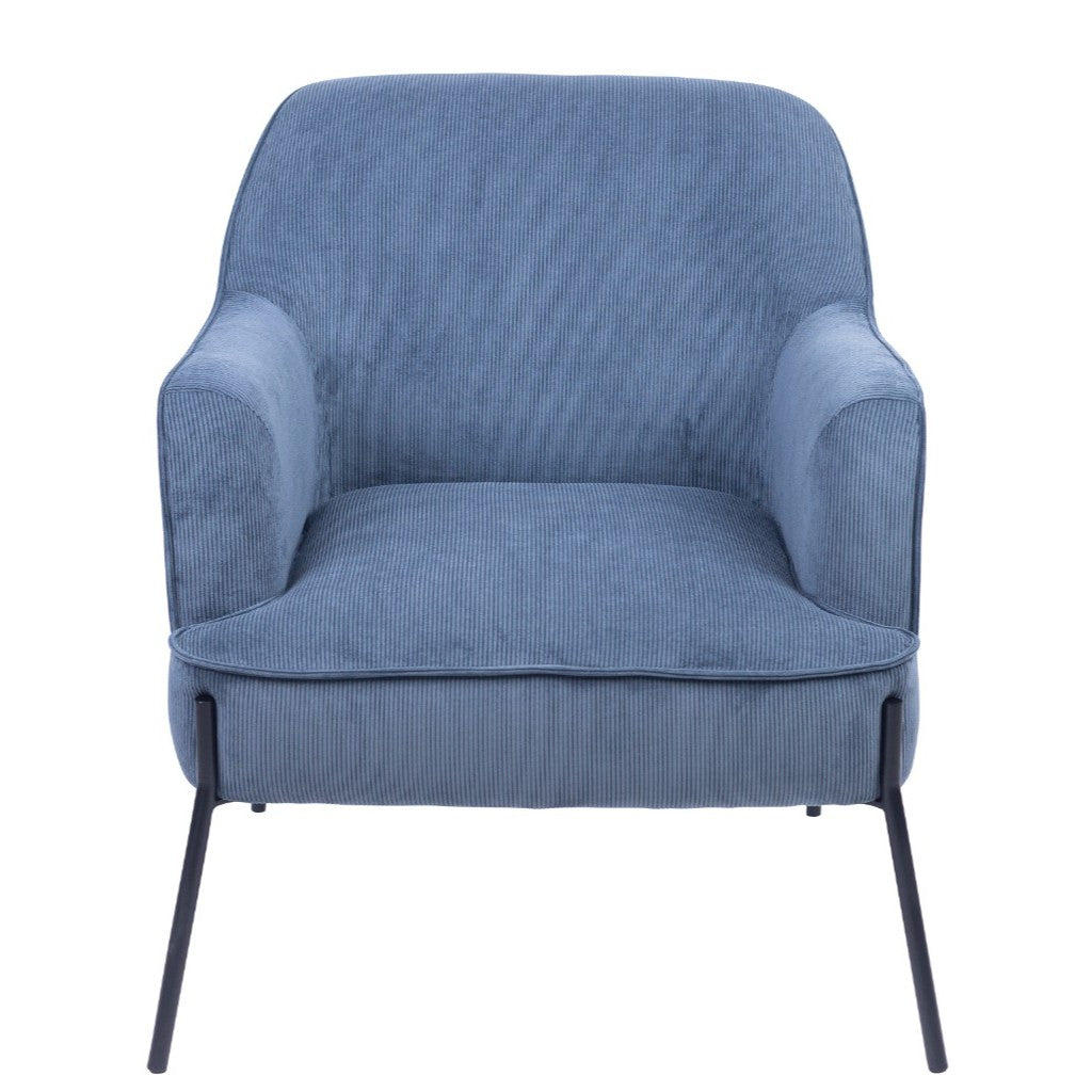Andres Upholstered Armchair - Slate Grey