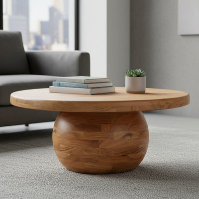 Angelique Mango Wood Coffee Table
