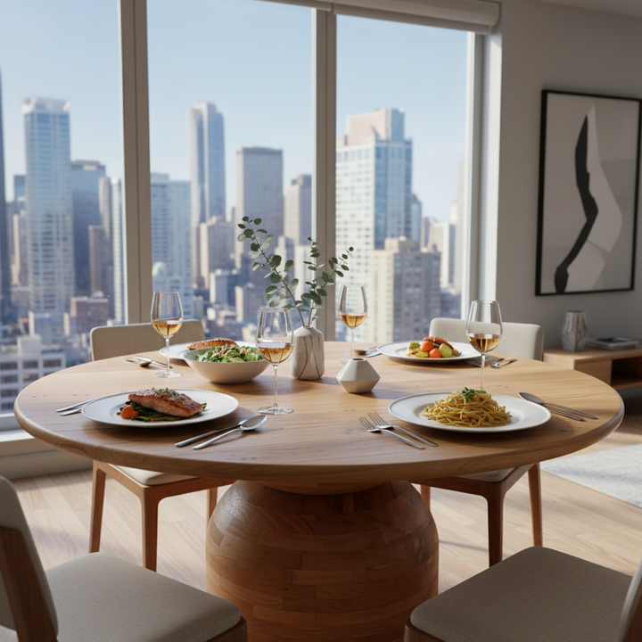 Angelique Mango Wood Dining Table