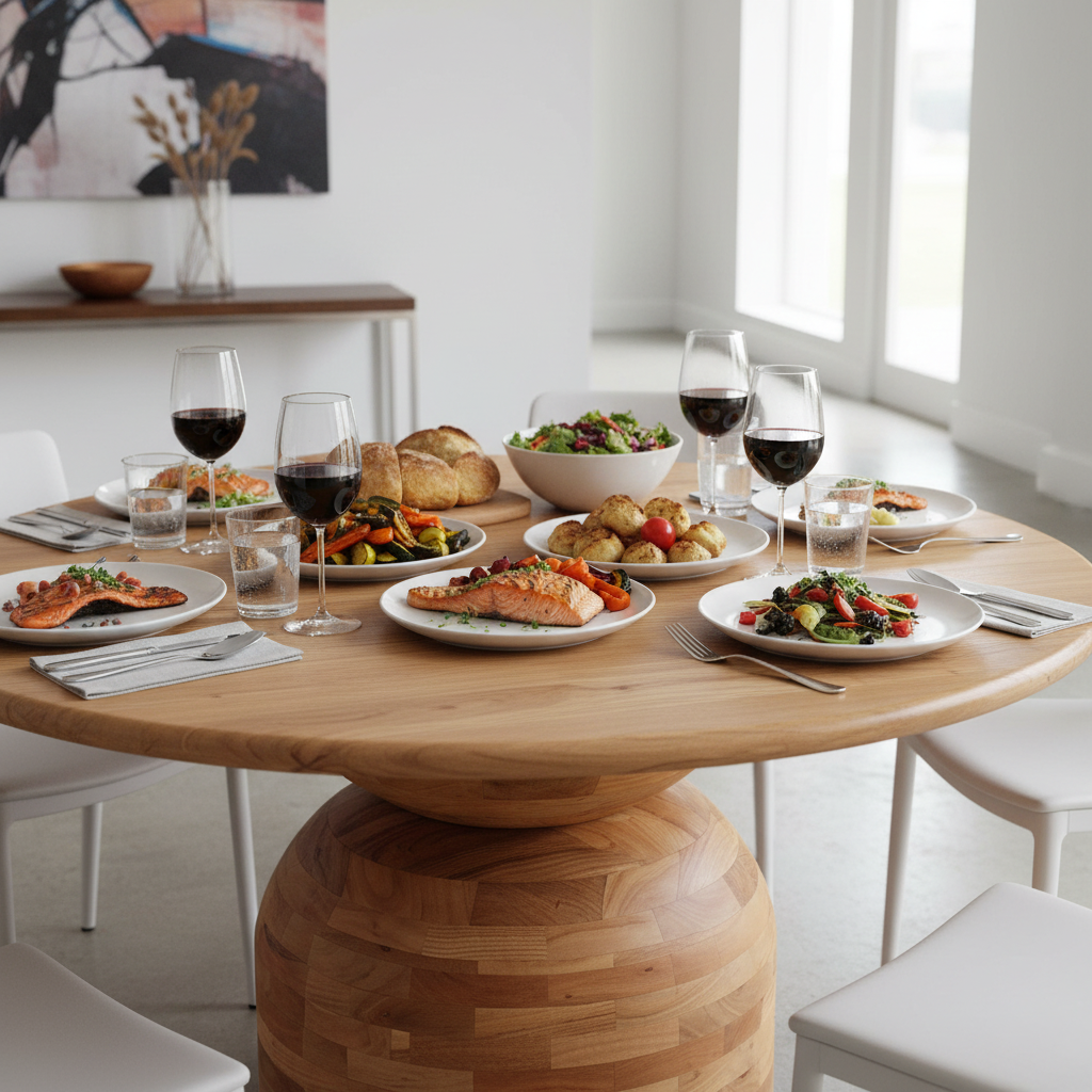Angelique Mango Wood Dining Table