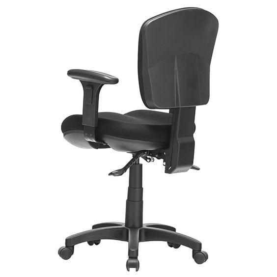 Aqua Medium Back Ergonomic Office Chair with Adjustable Arms