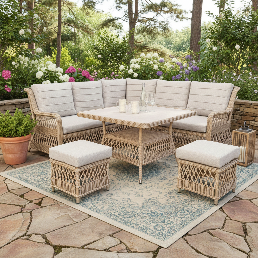 Arakoon Outdoor Dining Lounge Set