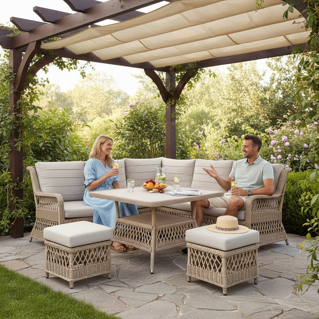 Arakoon Outdoor Dining Lounge Set