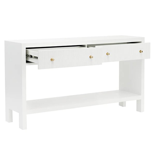 Ariana Console Table - White