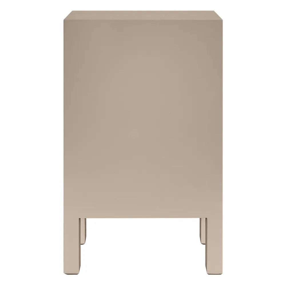 Ariana Bedside Table - Petite Beige