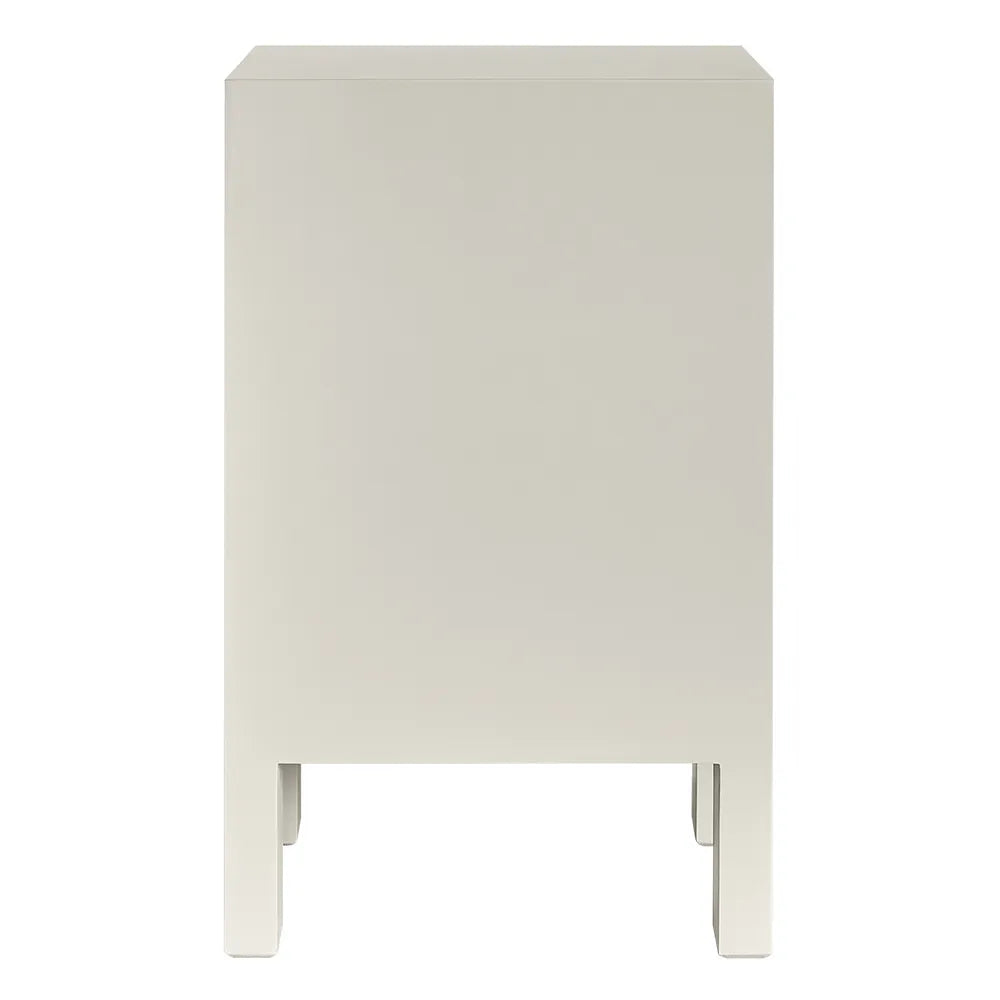 Ariana Bedside Table - Petite Grey