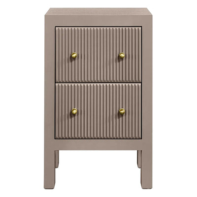 Ariana Bedside Table - Petite Taupe