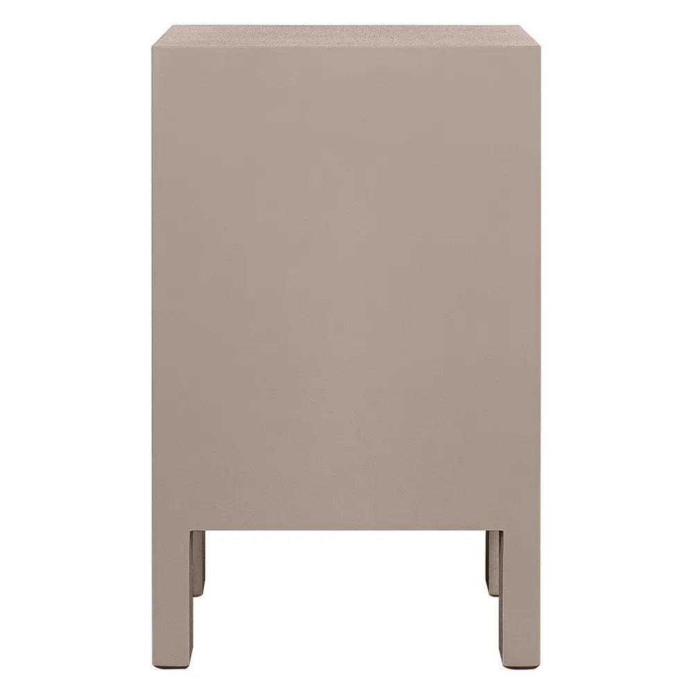 Ariana Bedside Table - Petite Taupe