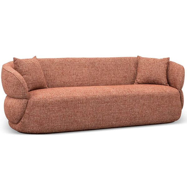 Arima 3 Seater Sofa - Moss Rust Orange