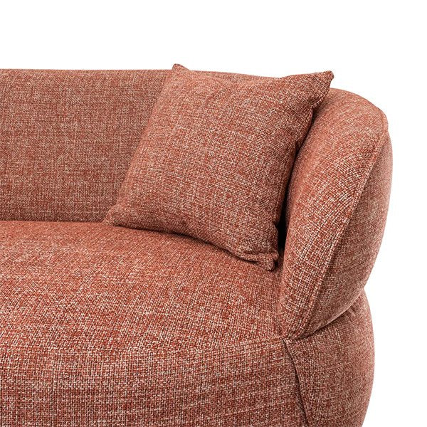 Arima 3 Seater Sofa - Moss Rust Orange