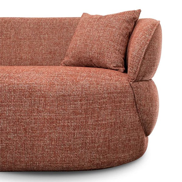 Arima 3 Seater Sofa - Moss Rust Orange