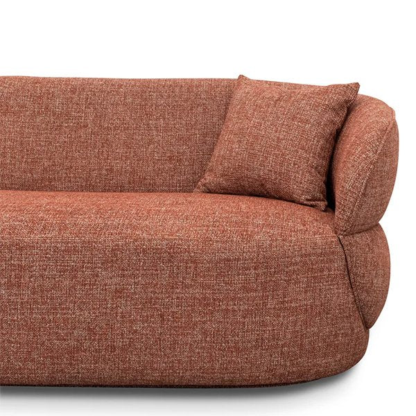 Arima 3 Seater Sofa - Moss Rust Orange