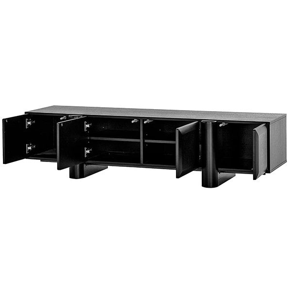 Ariyah 1.6m TV Entertainment Unit - Full Black