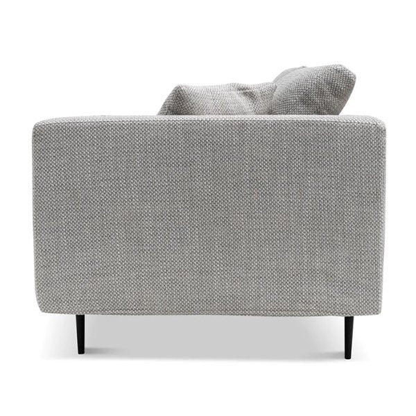 Arlette 4 Seater Fabric Sofa - Passive Grey