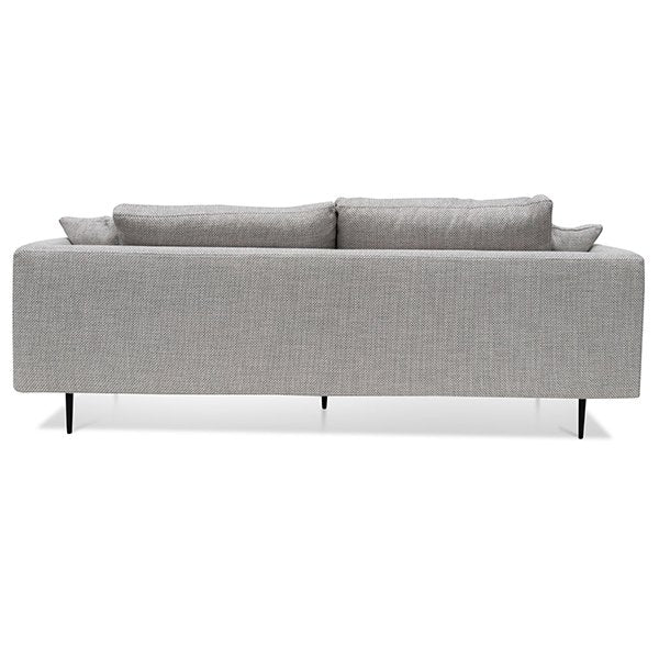 Arlette 4 Seater Fabric Sofa - Passive Grey