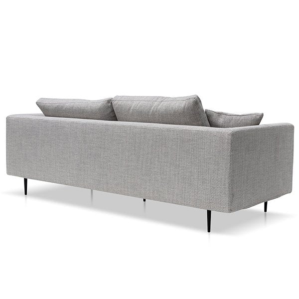 Arlette 4 Seater Fabric Sofa - Passive Grey