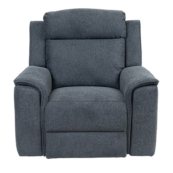 Adelong Fabric Electric Recliner Armchair - Charcoal