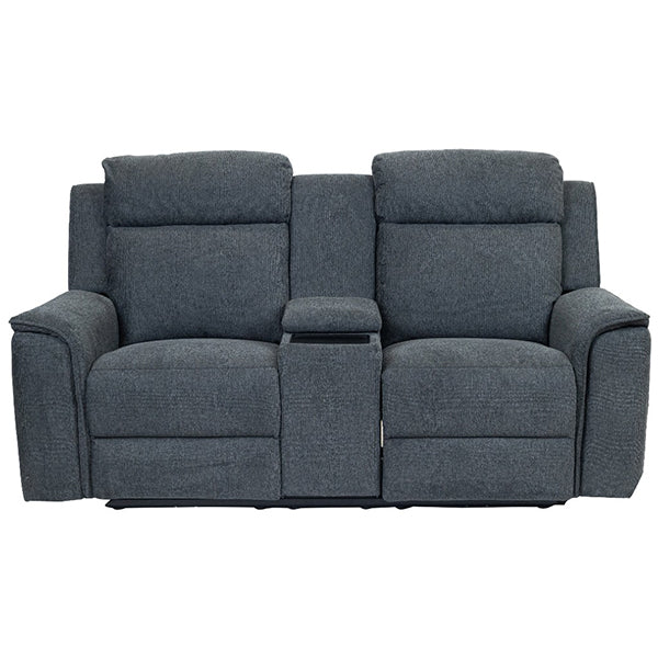 Adelong 2 Seater Fabric Electric Recliner Sofa - Charcoal