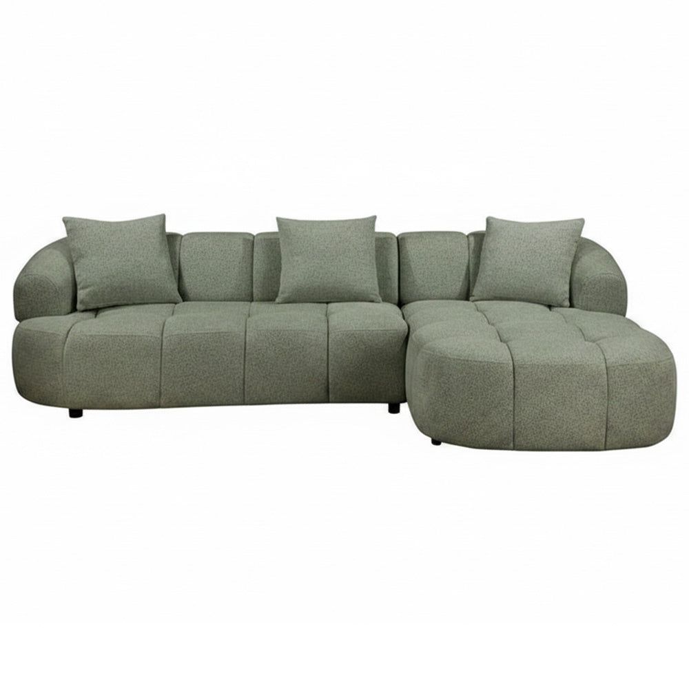 Armidale Fabric RHF Chaise Sofa