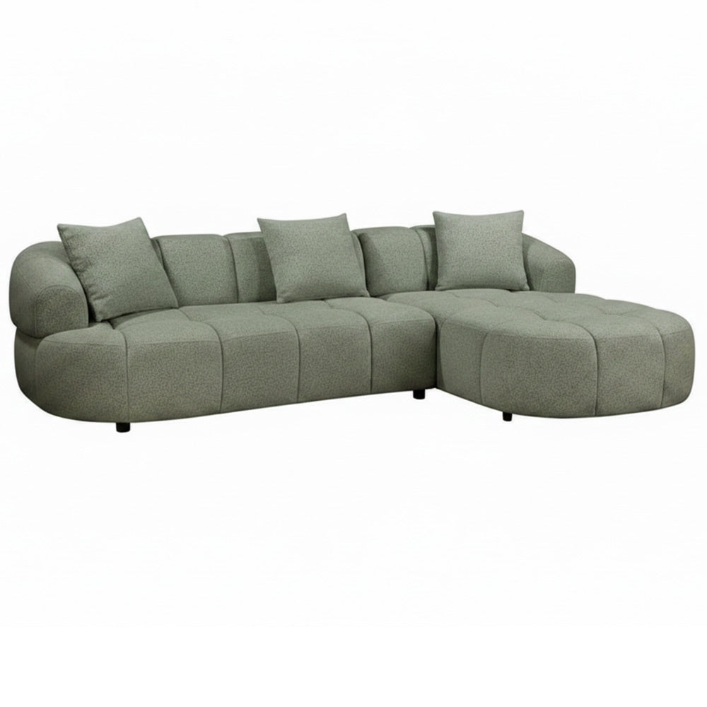 Armidale Fabric RHF Chaise Sofa