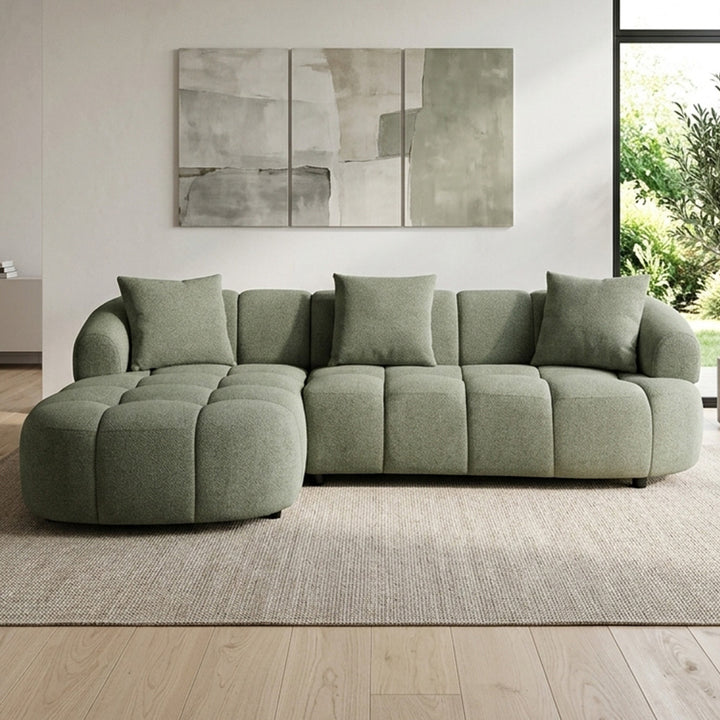 Armidale Fabric LHF Chaise Sofa
