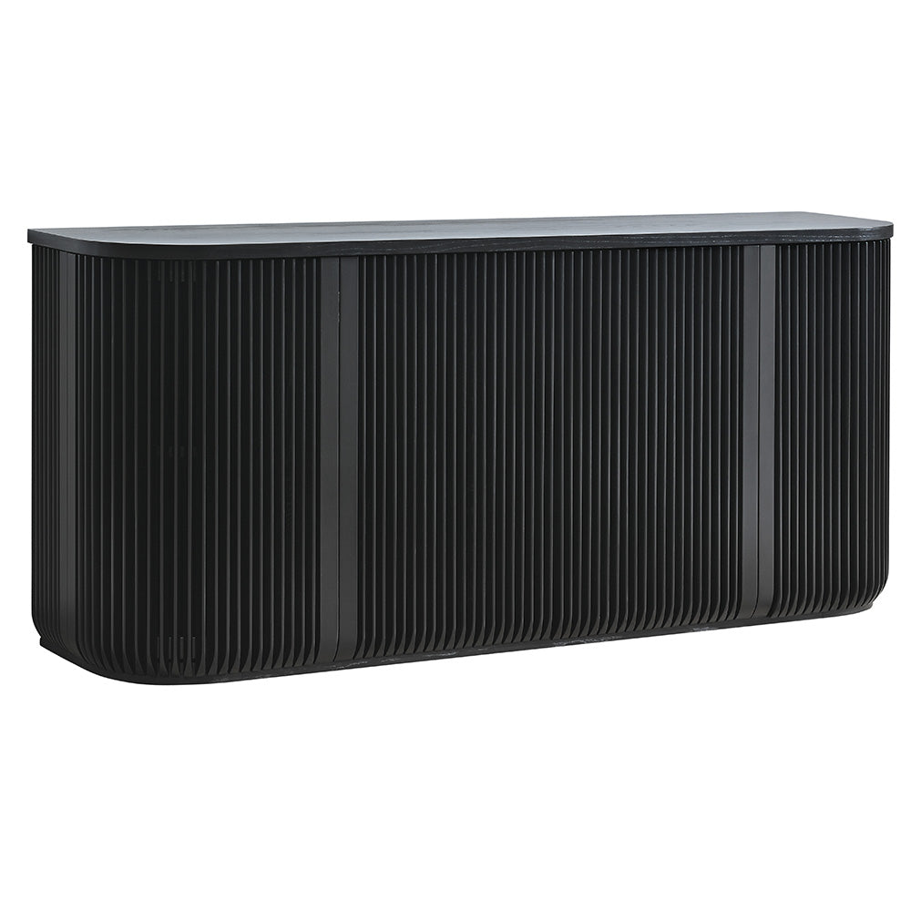 Arvena 1.73m Sideboard Unit - Black Stain