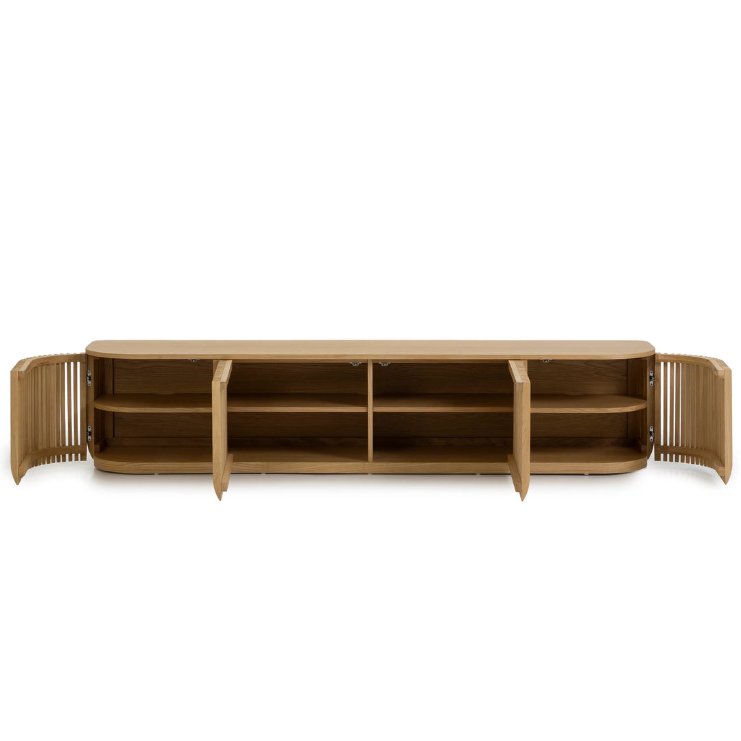 Arvena 2.15m TV Entertainment Unit - Natural