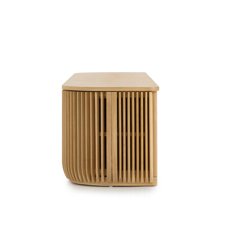 Arvena 2.15m TV Entertainment Unit - Natural