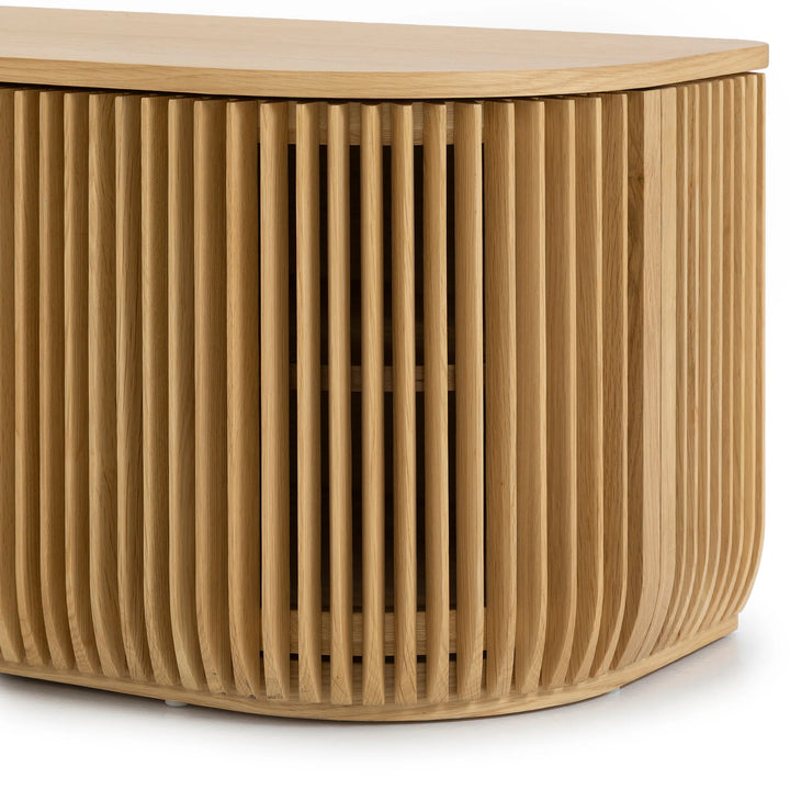 Arvena 2.15m TV Entertainment Unit - Natural