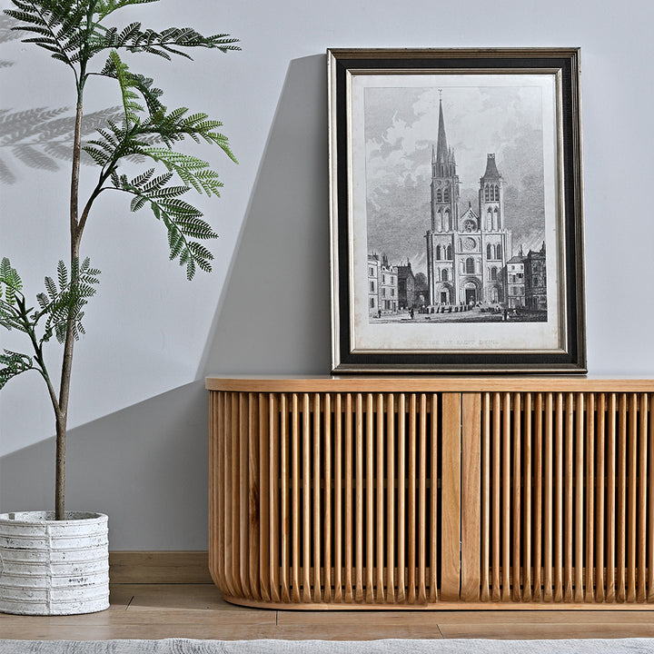 Arvena 2.15m TV Entertainment Unit - Natural