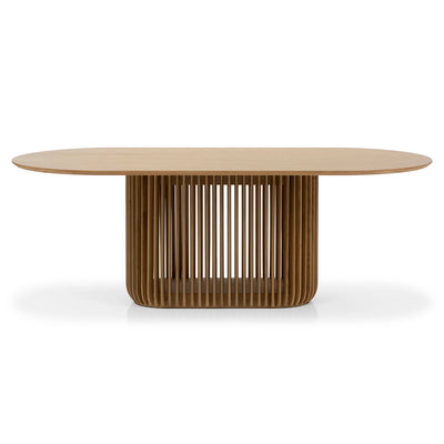Arvena 2.2m Oval Dining Table - Natural