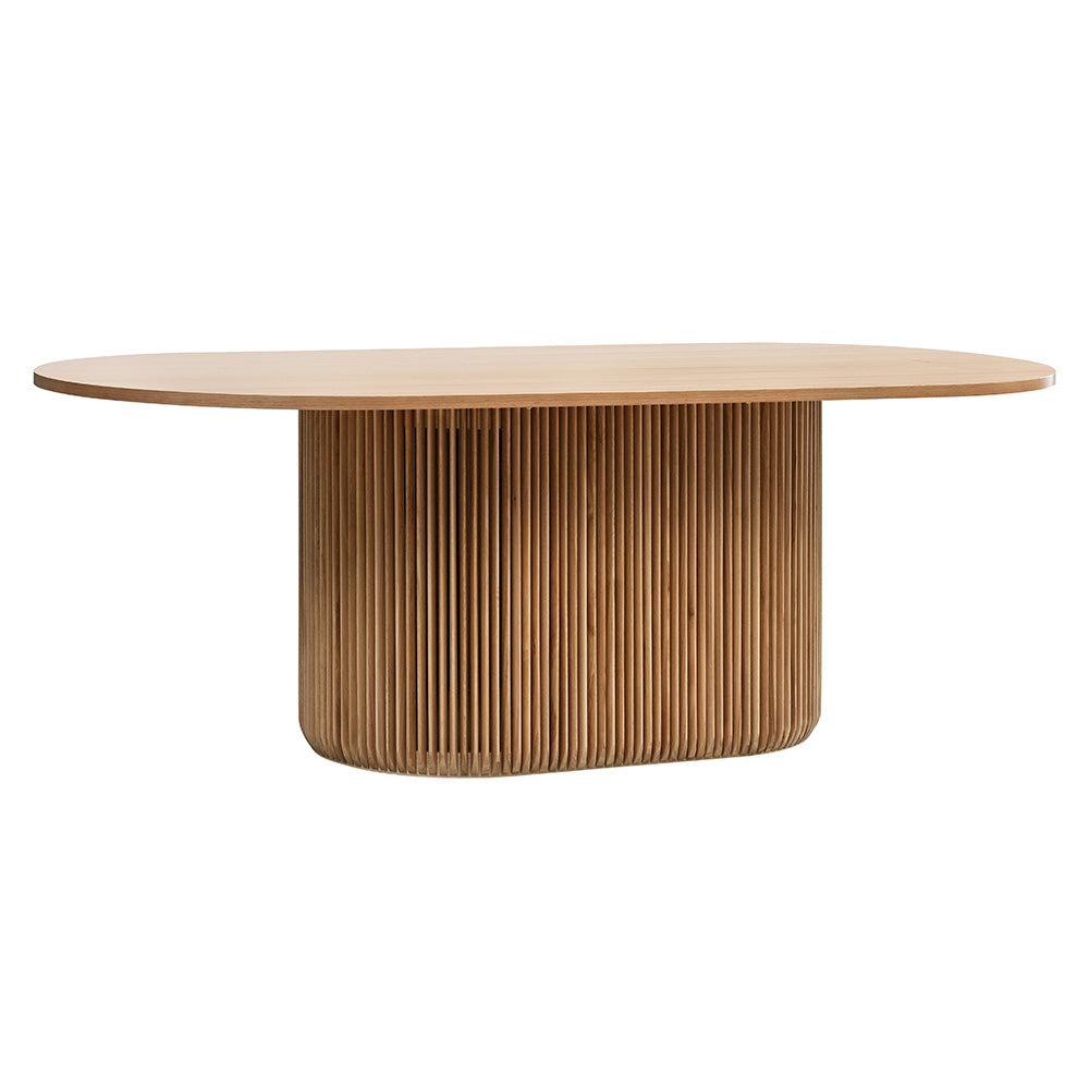 Arvena 2.2m Oval Dining Table - Natural