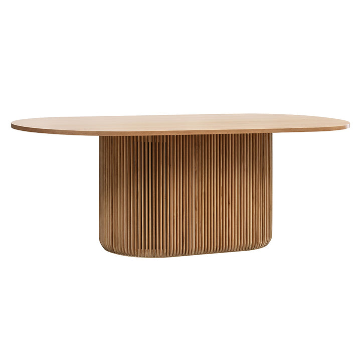 Arvena 2.2m Oval Dining Table - Natural