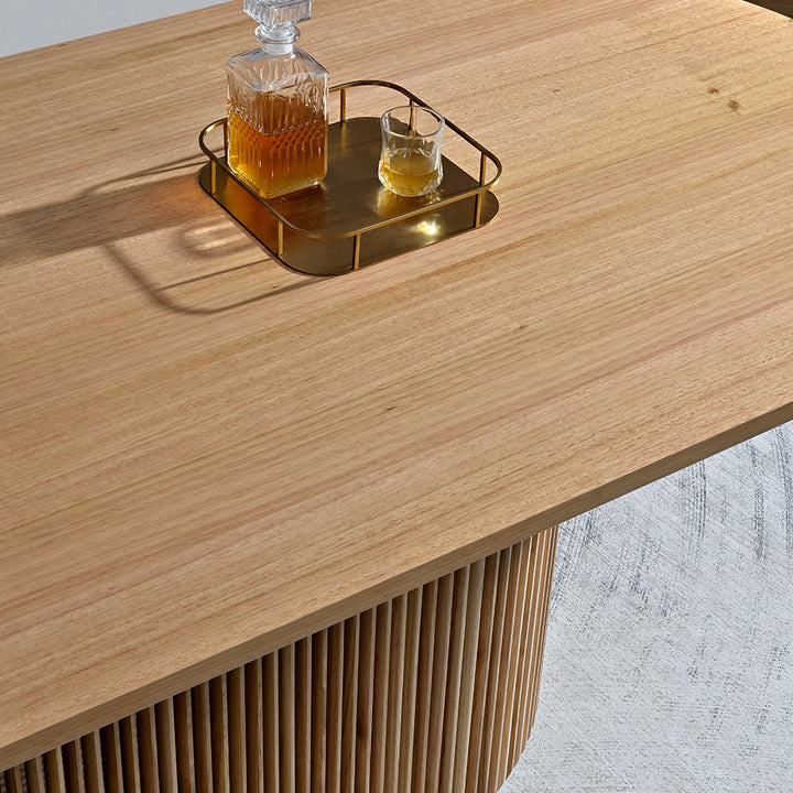 Arvena 2.2m Oval Dining Table - Natural
