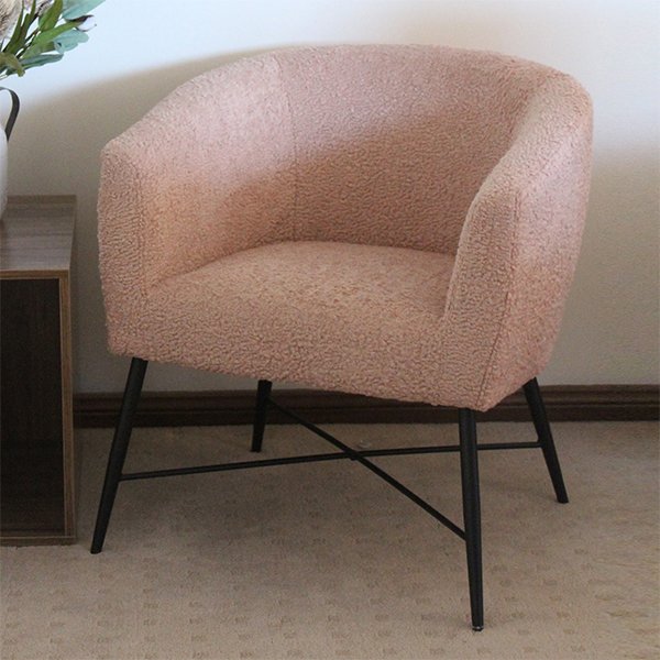 Ashera Accent Chair - Blush