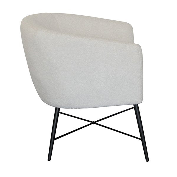 Ashera Accent Chair - White