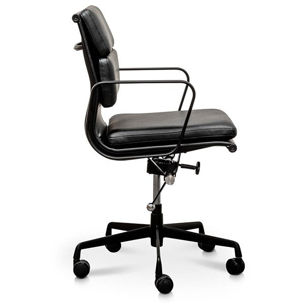 Ashton Low Back Office Chair - Full Black