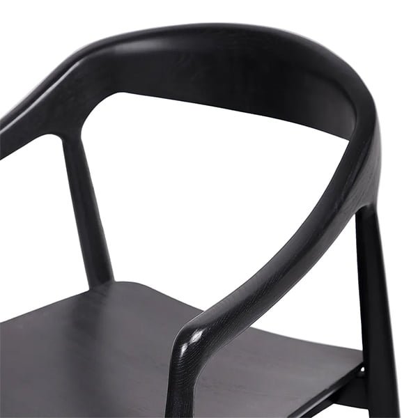 Astrid Ashwood Dining Chair - Black